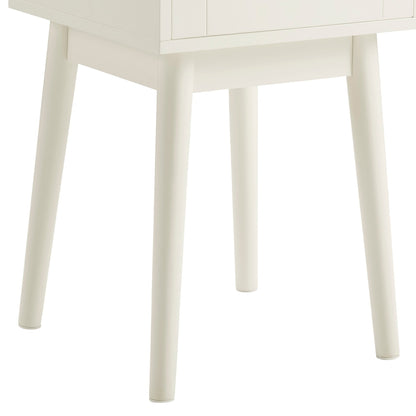 Isla 1 Drawer Nightstand - Cream - DUSK