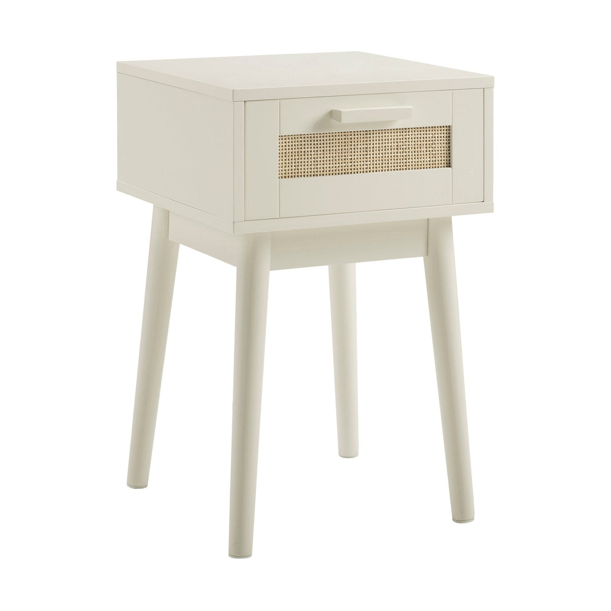 Isla 1 Drawer Nightstand - Cream - DUSK