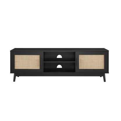 Isla 140cm TV Unit - Black - DUSK