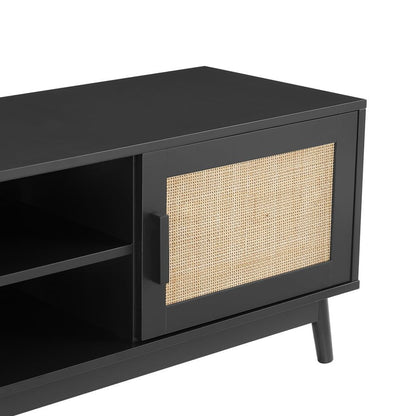 Isla 140cm TV Unit - Black - DUSK