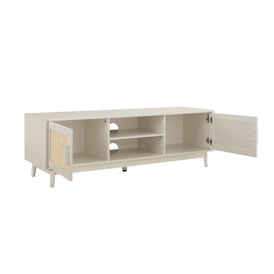 Isla 140cm TV Unit - Stone - DUSK