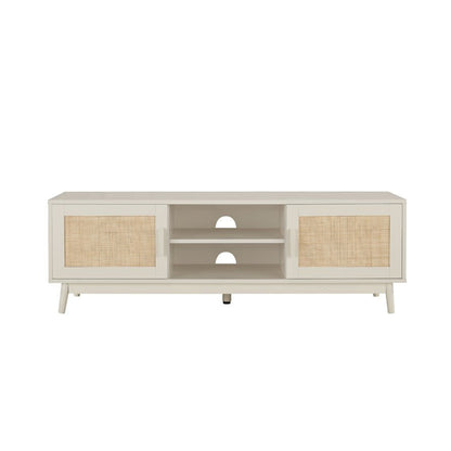 Isla 140cm TV Unit - Stone - DUSK