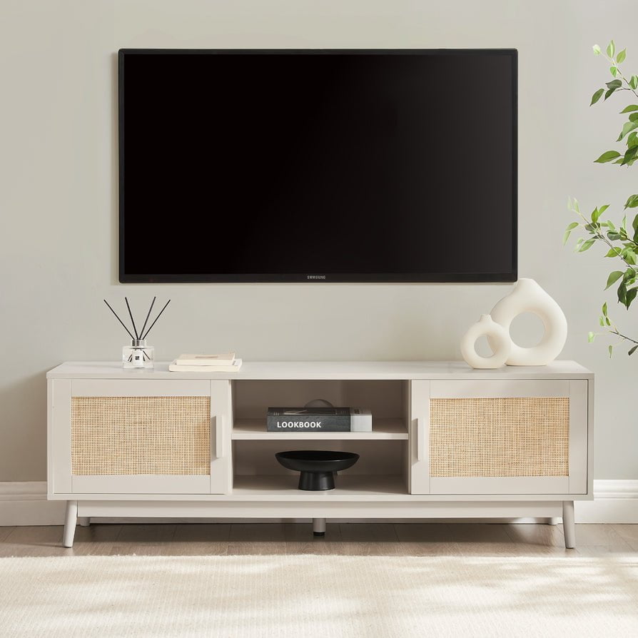 Isla 140cm TV Unit - Stone - DUSK