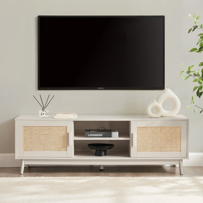 Isla 140cm TV Unit - Stone - DUSK