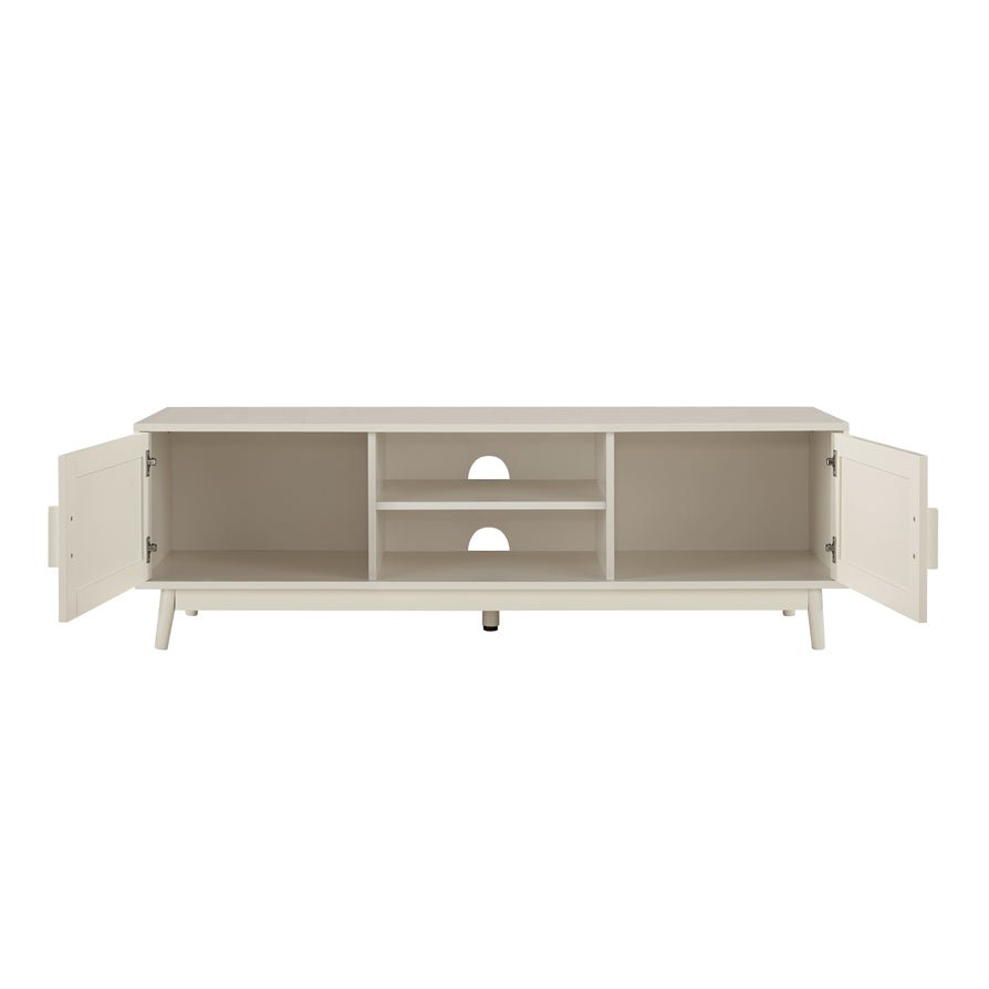 Isla 140cm TV Unit - Stone - DUSK
