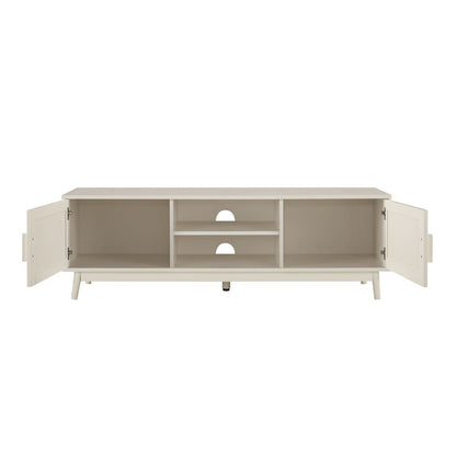 Isla 140cm TV Unit - Stone - DUSK