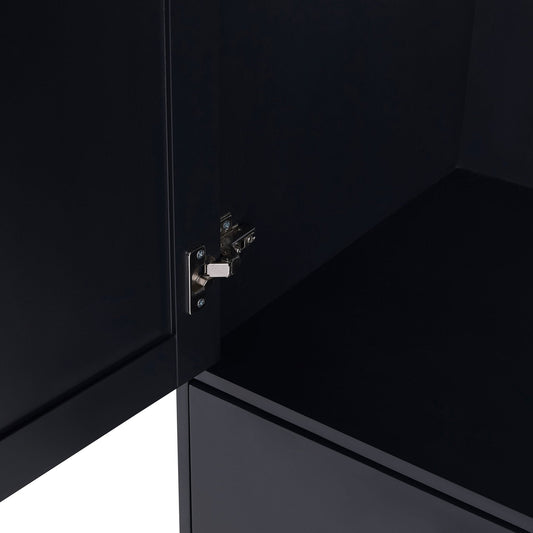 Isla 2 Door Wardrobe - Black - DUSK