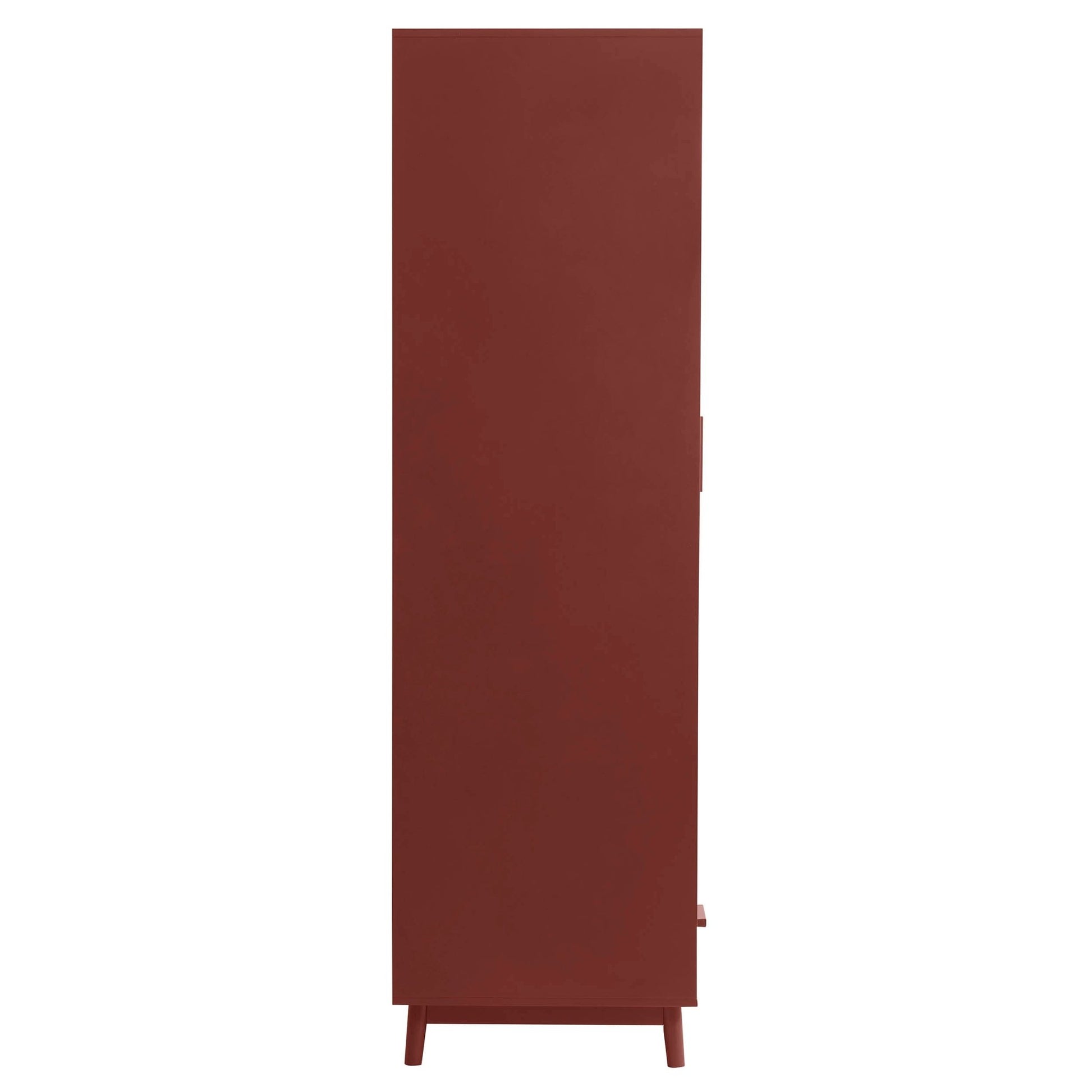 Isla 2 Door Wardrobe - Burnt Red - DUSK