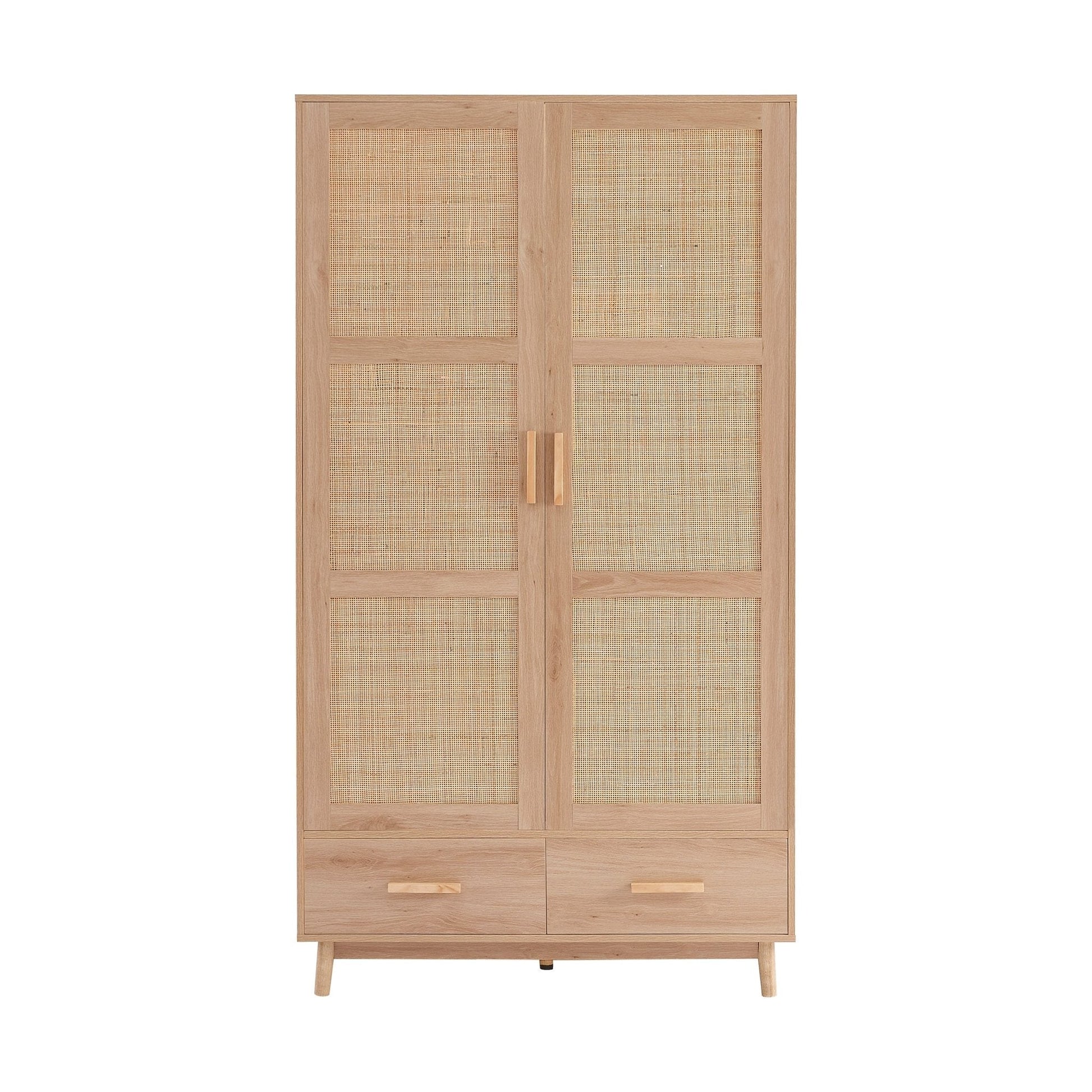 Isla 2 Door Wardrobe - Natural - DUSK