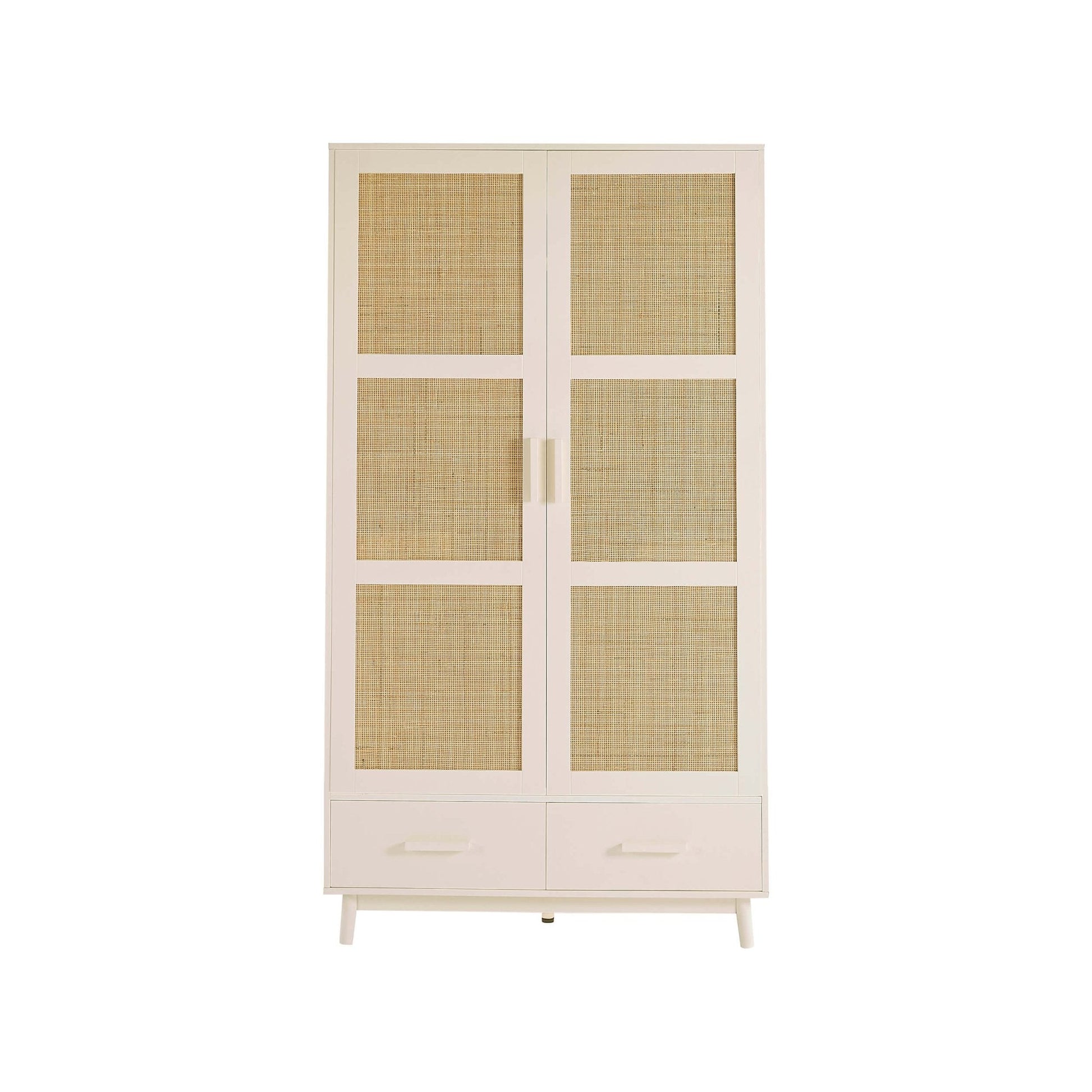 Isla 2 Door Wardrobe - Stone - DUSK