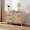 Isla 6 Drawer Chest - Natural - DUSK