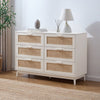 Isla 6 Drawer Chest - Stone - DUSK