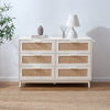 Isla 6 Drawer Chest - Stone - DUSK