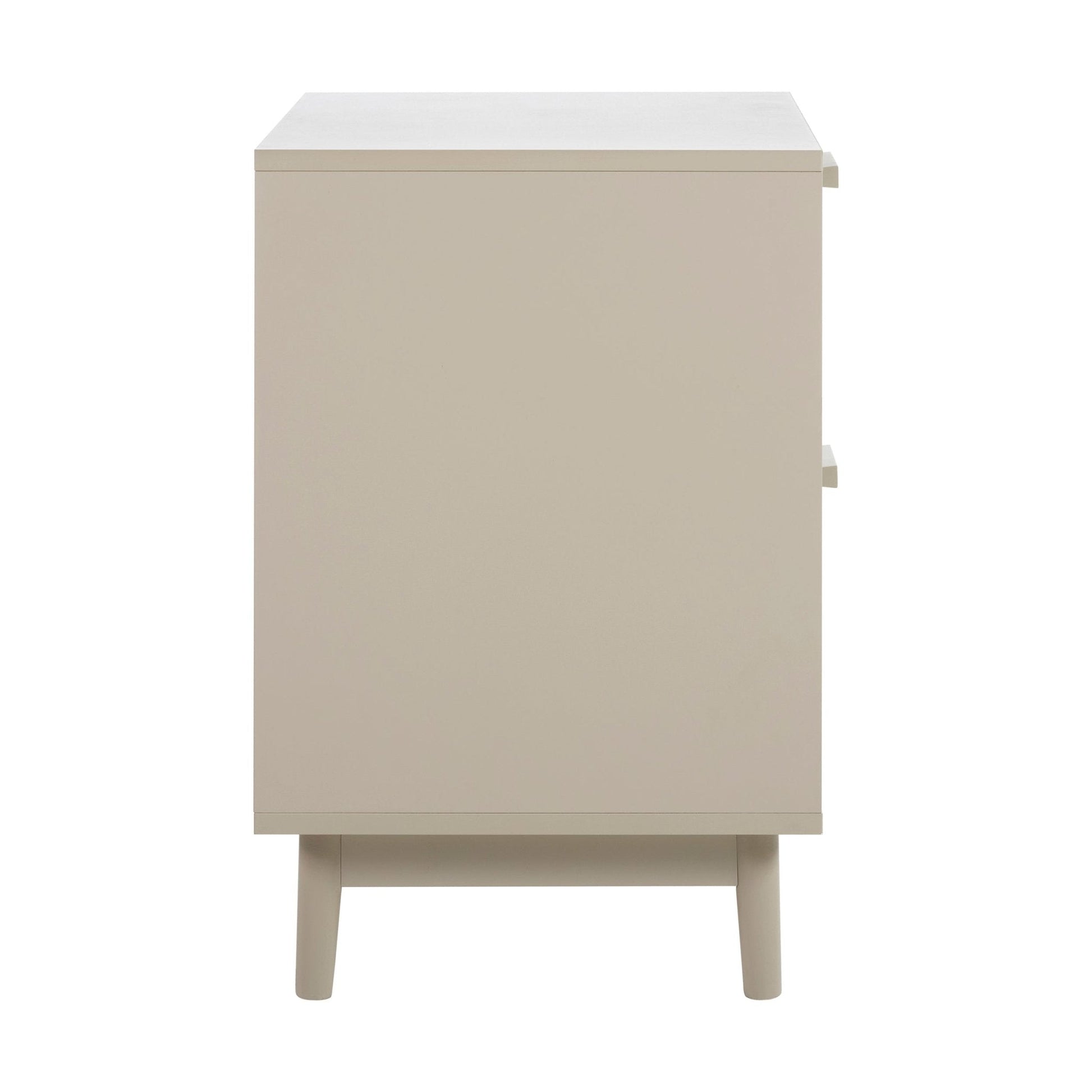 Isla Bedside Table - Taupe - DUSK