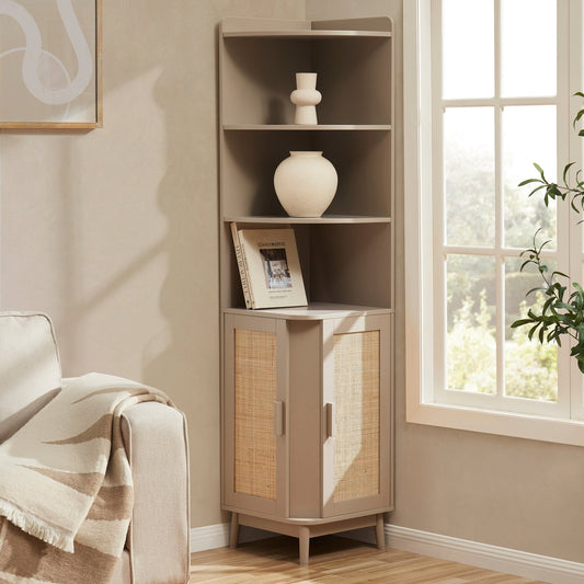 Isla Corner Storage Unit - Taupe - DUSK