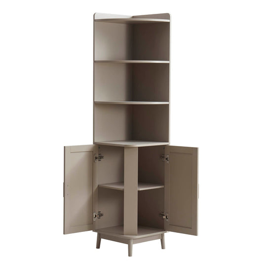 Isla Corner Storage Unit - Taupe - DUSK