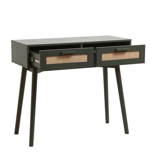 Isla Dressing Table - Forest Green - DUSK