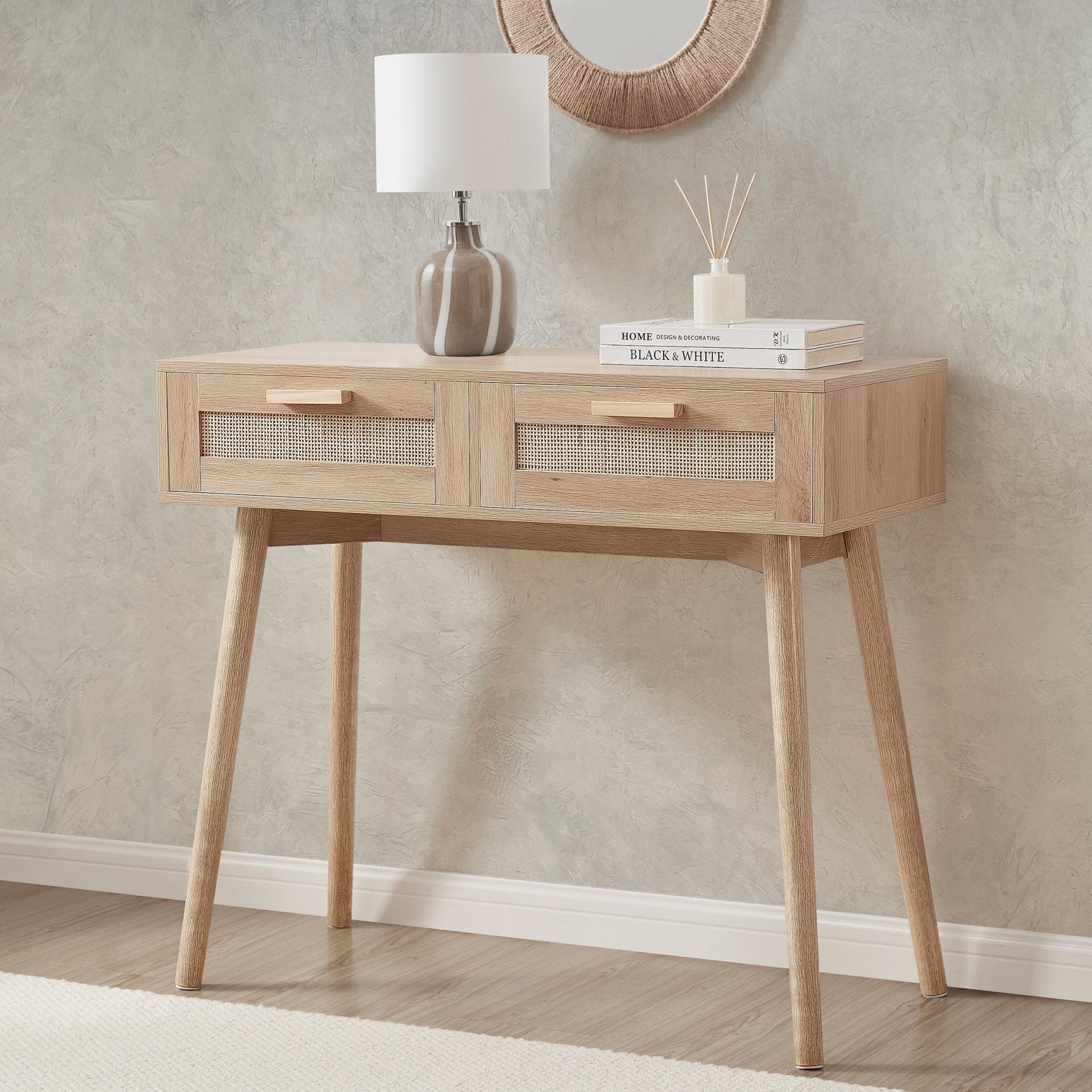 Isla Dressing Table - Natural - DUSK