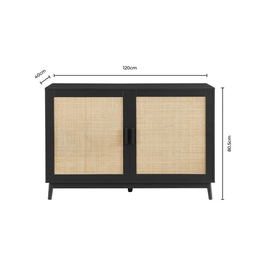 Isla Sideboard - Black - DUSK