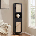 Isla Tall Storage Unit - Black - DUSK