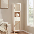 Isla Tall Storage Unit - Cream - DUSK