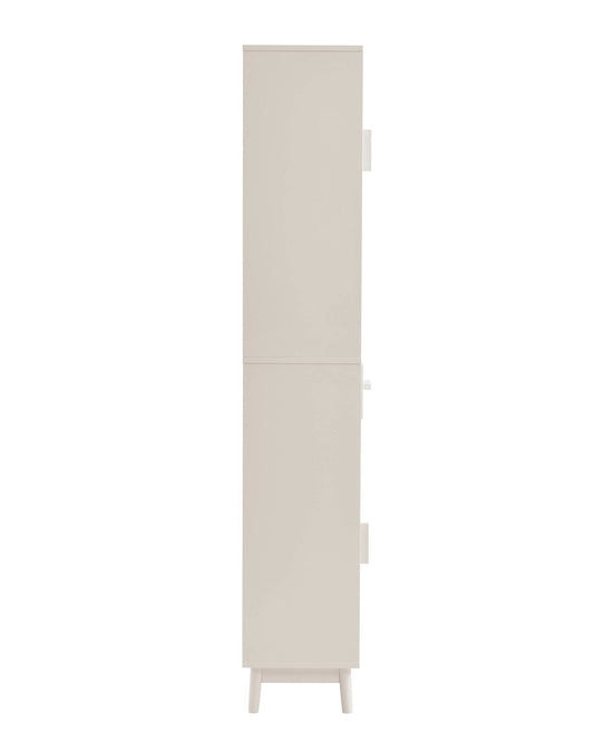 Isla Tall Storage Unit - Cream - DUSK