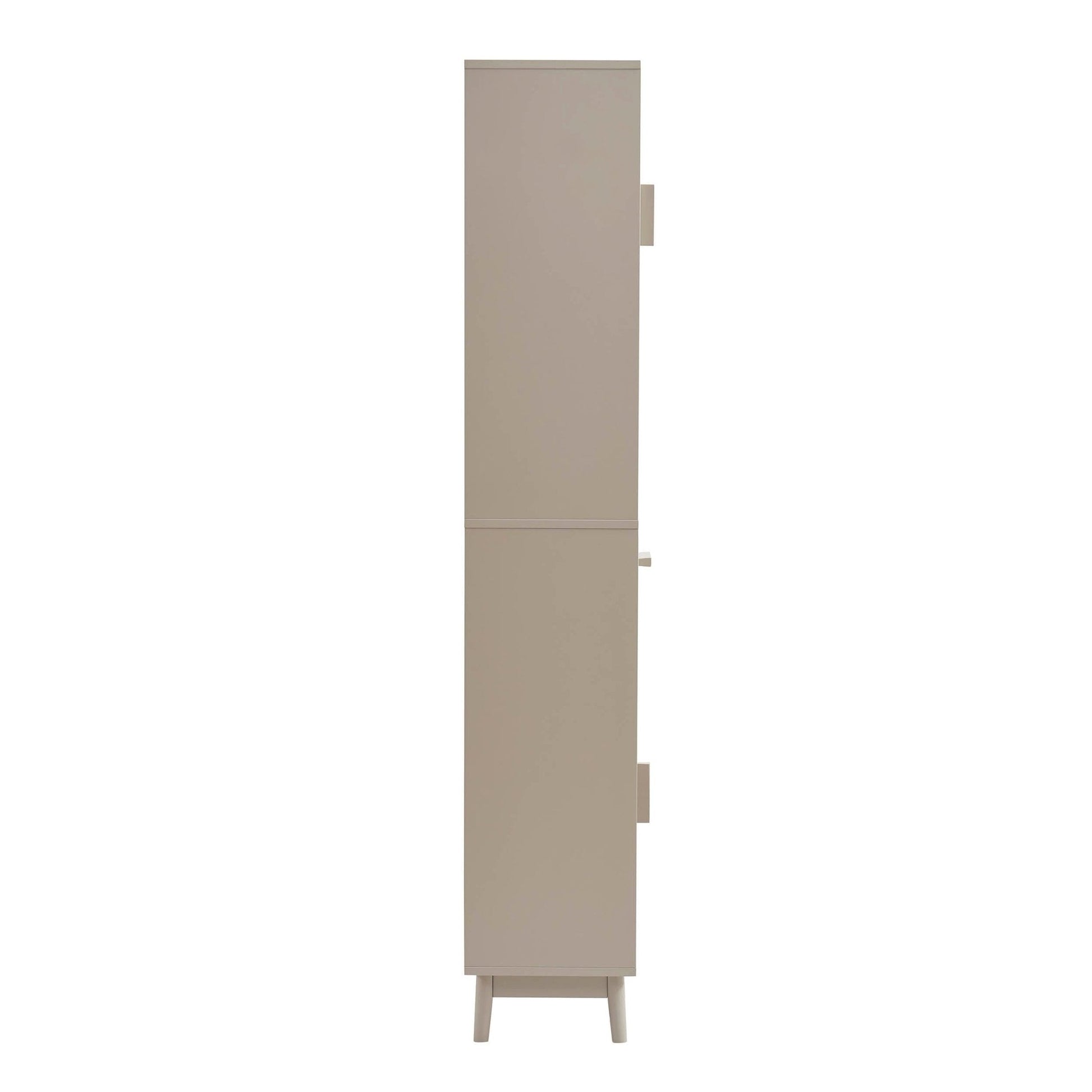 Isla Tall Storage Unit - Taupe - DUSK