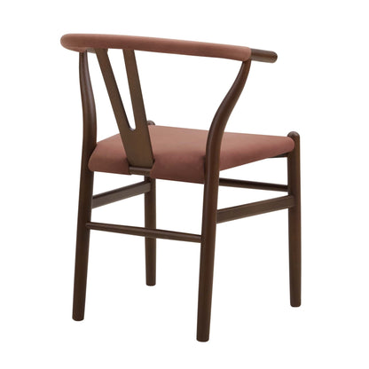 Jade Set of 2 Dining Chairs - Mauve - DUSK