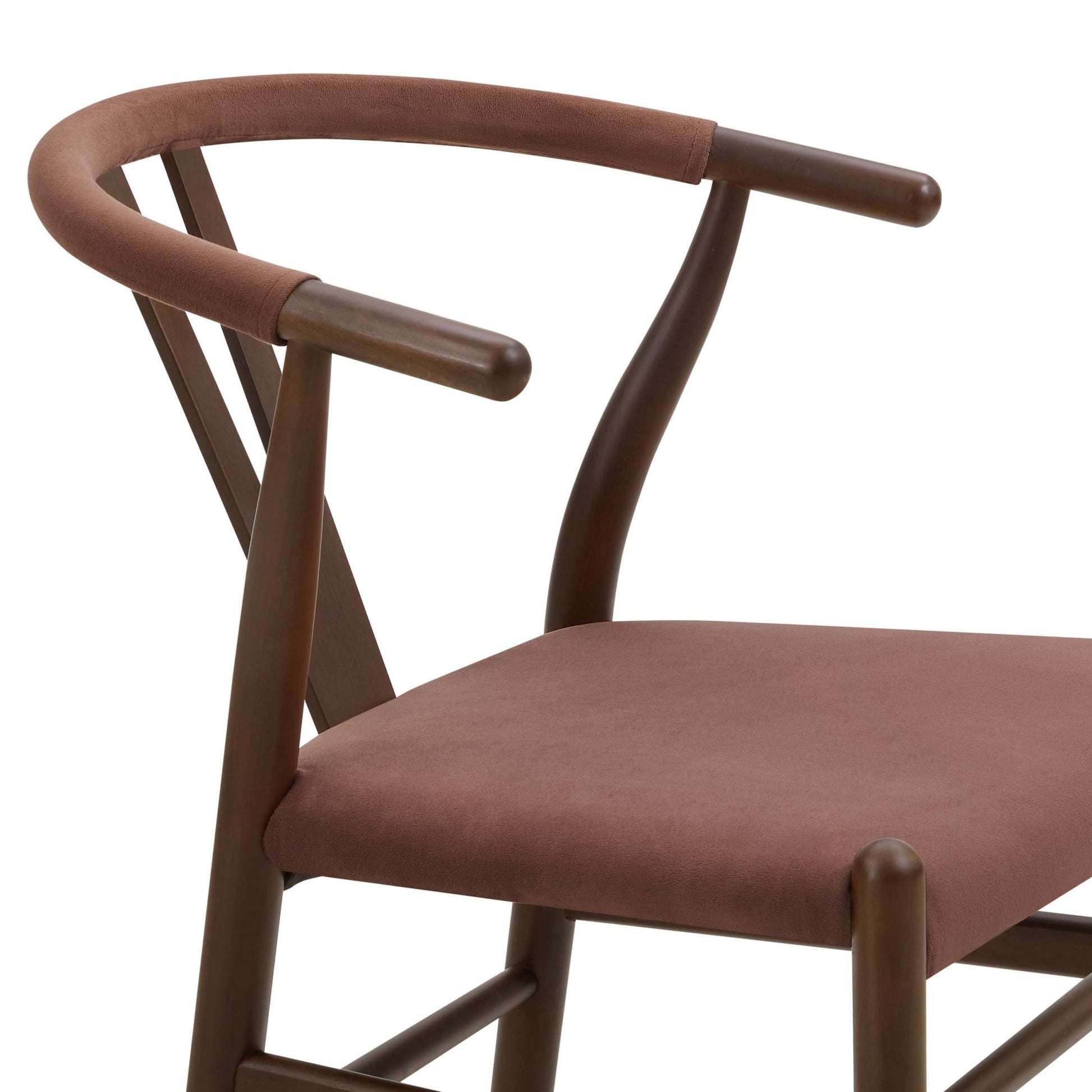 Jade Set of 2 Dining Chairs - Mauve - DUSK