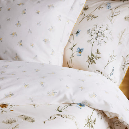 Jardin 300 Thread Count Reversible Duvet Cover & Pillowcases Set - Multi - DUSK