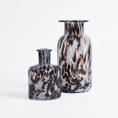 Jasmine Confetti Vase - Black/White - DUSK
