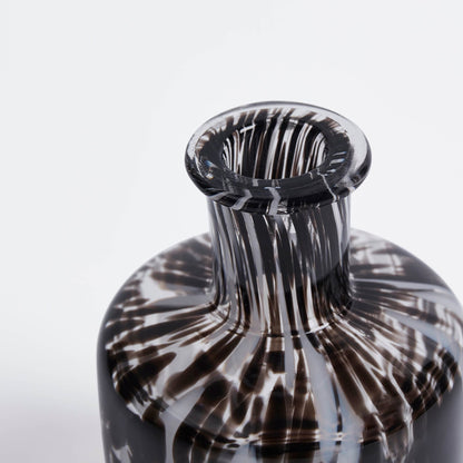 Jasmine Confetti Vase - Black/White - DUSK