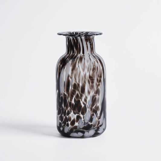 Jasmine Confetti Vase - Black/White - DUSK