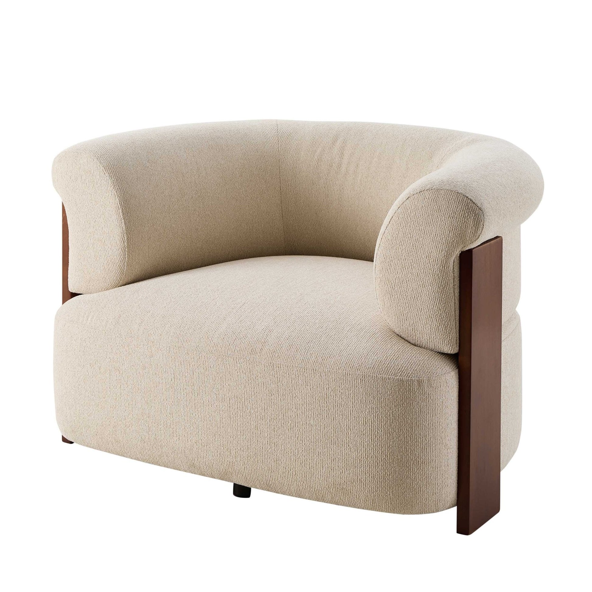 Jemima Accent Chair - Sand Boucle - DUSK