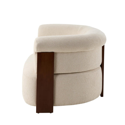 Jemima Accent Chair - Sand Boucle - DUSK