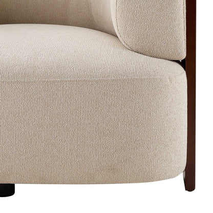Jemima Accent Chair - Sand Boucle - DUSK