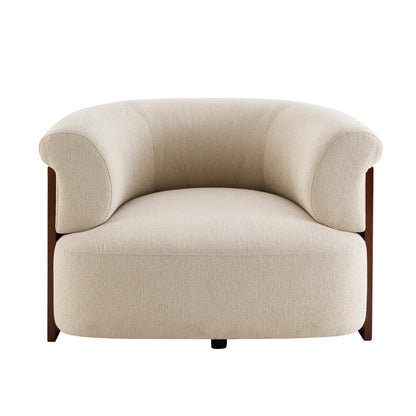 Jemima Accent Chair - Sand Boucle - DUSK