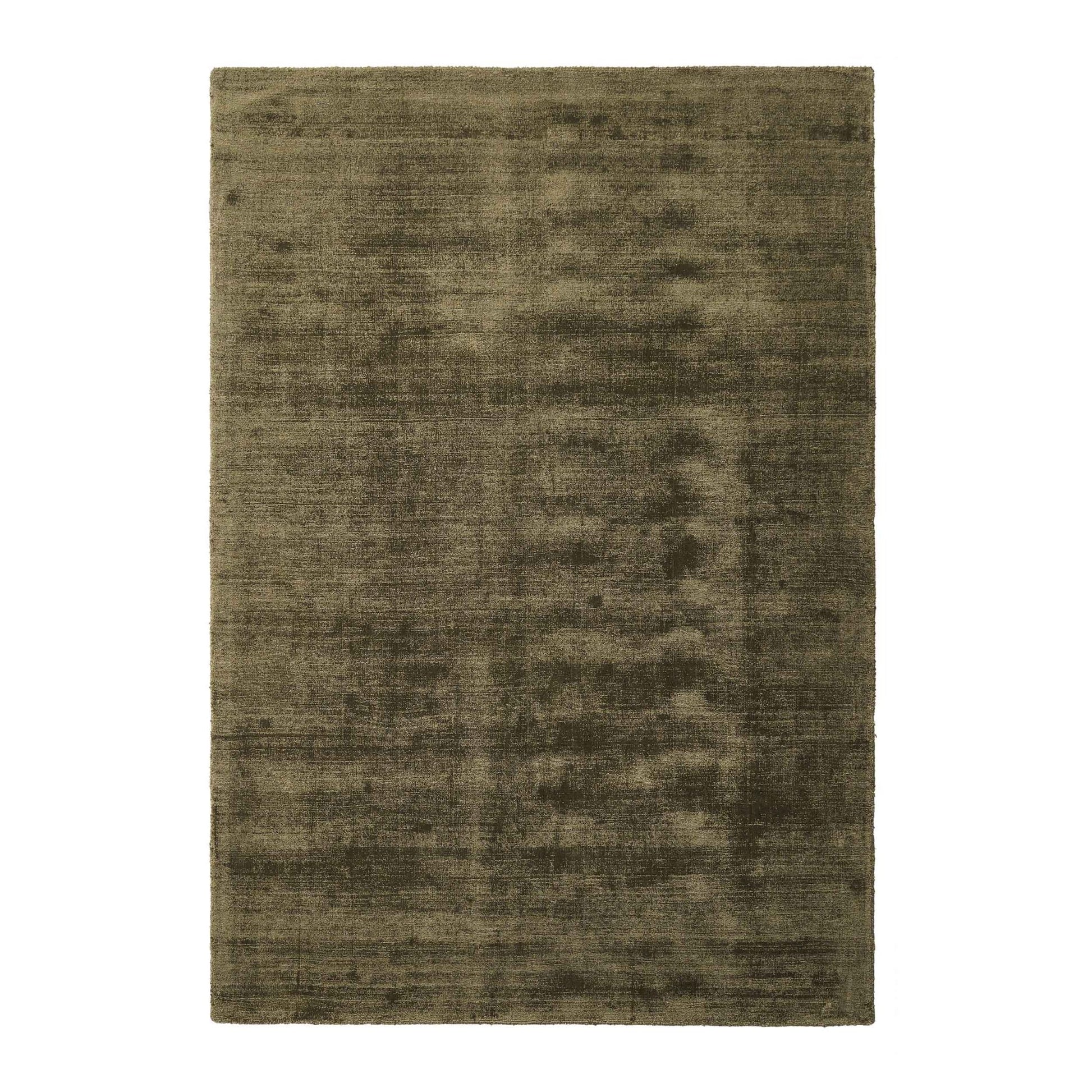 Jess Heavyweight Chenille Rug - Forest Green - DUSK