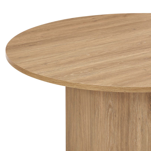 Juliet Round 4 Seater Dining Table - Natural Wood - DUSK