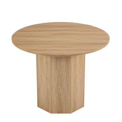 Juliet Round 4 Seater Dining Table - Natural Wood - DUSK