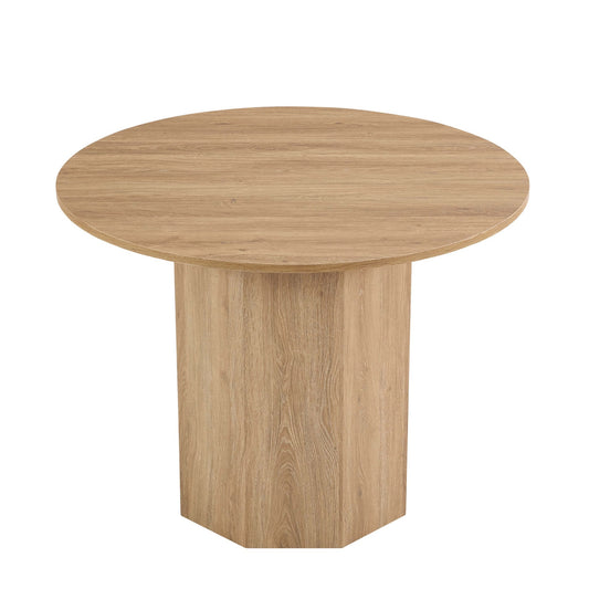 Juliet Round 4 Seater Dining Table - Natural Wood - DUSK
