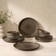 Juniper 12 Piece Dinner Set - Mocha - DUSK