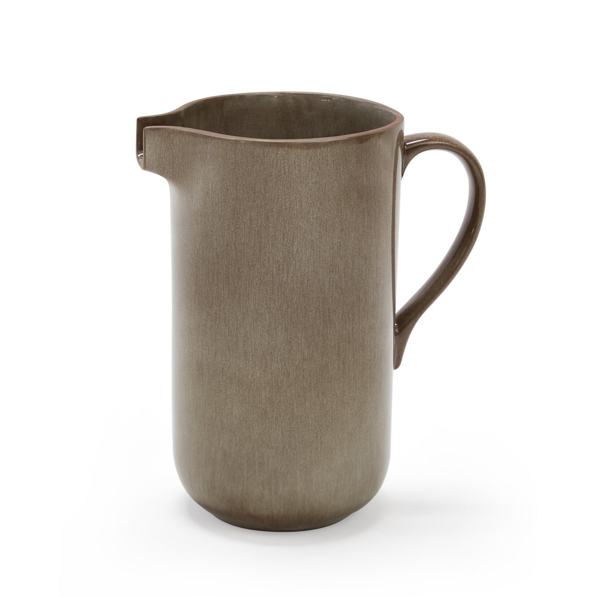 Juniper Reactive Glaze Pitcher - Mocha - DUSK