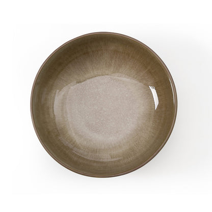 Juniper Reactive Glaze Set of 4 Cereal Bowls - Mocha - DUSK