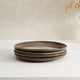 Juniper Reactive Glaze Set of 4 Dinner Plates - Mocha - DUSK