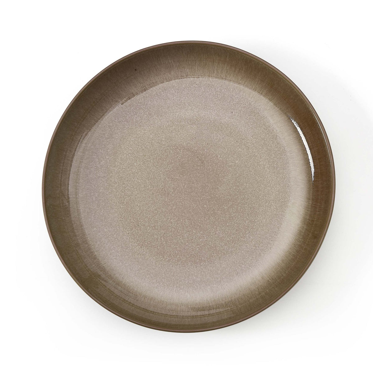 Juniper Reactive Glaze Set of 4 Pasta Bowls - Mocha - DUSK
