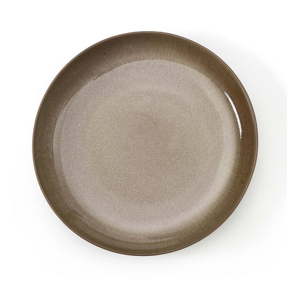 Juniper Reactive Glaze Set of 4 Pasta Bowls - Mocha - DUSK