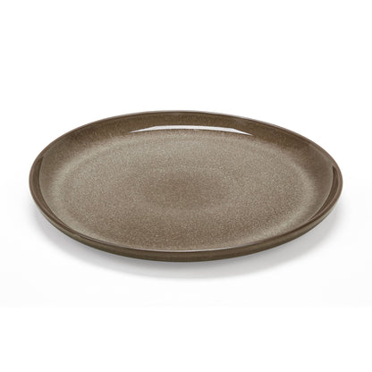 Juniper Reactive Glaze Set of 4 Side Plates - Mocha - DUSK