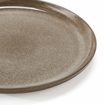 Juniper Reactive Glaze Set of 4 Side Plates - Mocha - DUSK