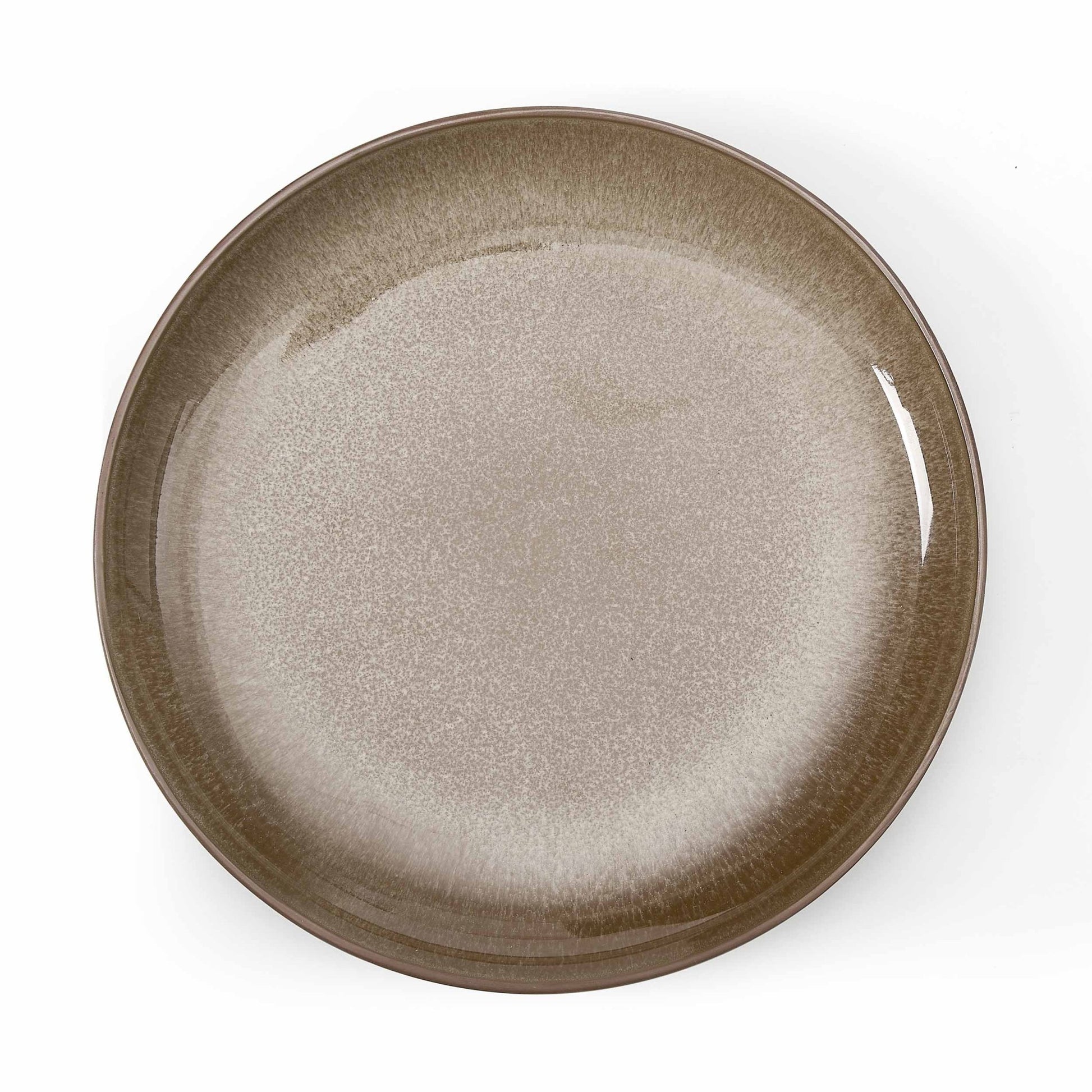 Juniper Reactive Glaze Set of 4 Side Plates - Mocha - DUSK